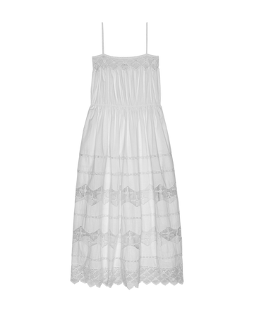 The Great Rosette Crochet Dress in Cream 1 The Great Rosette Crochet Dress in Cream 1