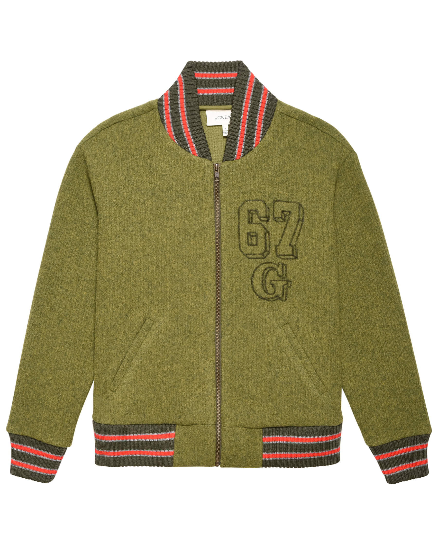 The Track Bomber. -- Rolling Green JACKET THE GREAT. PS24 SALE
