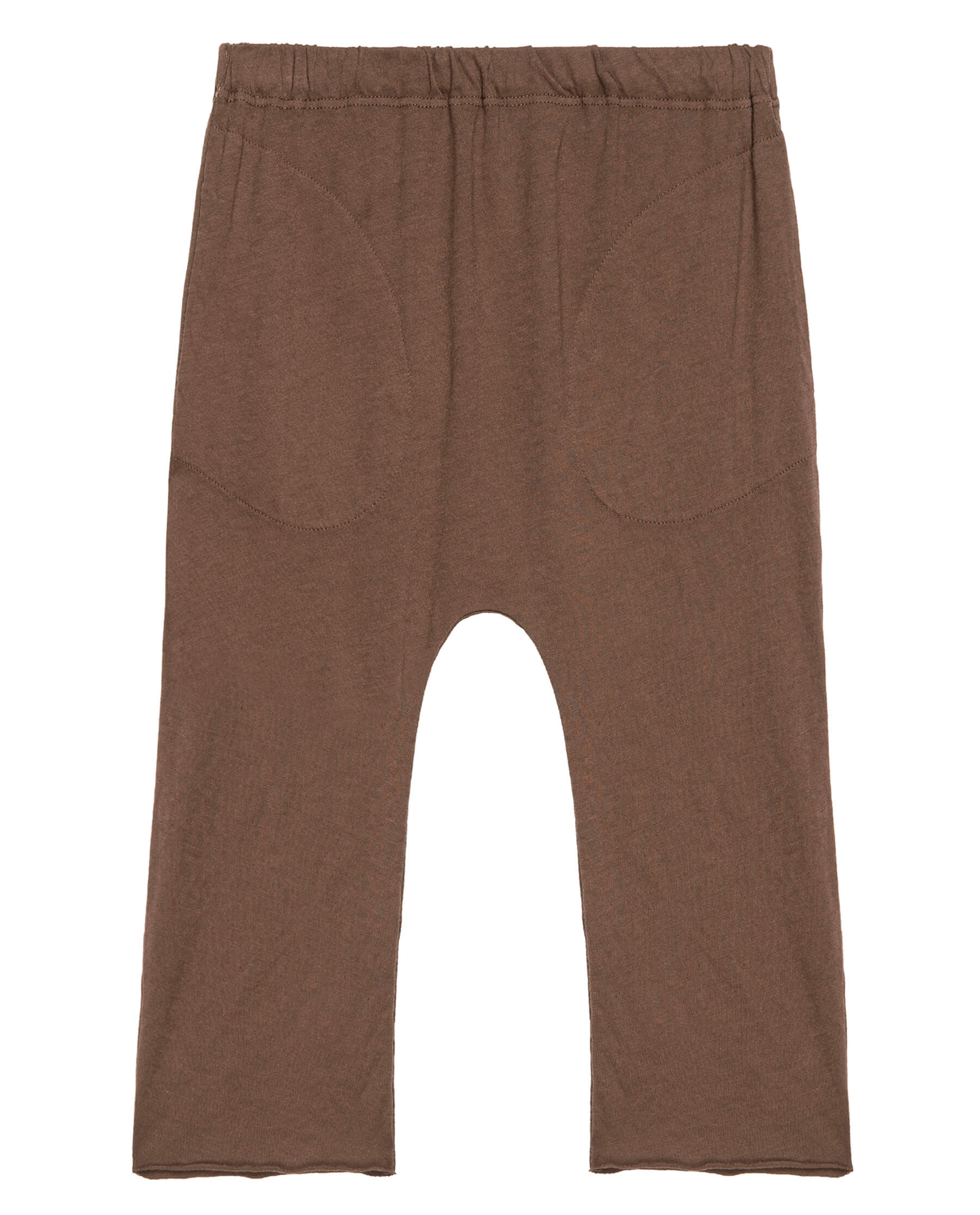 The Little Jersey Crop. -- Hickory SWEATPANTS THE GREAT. FALL 23 LITTLE