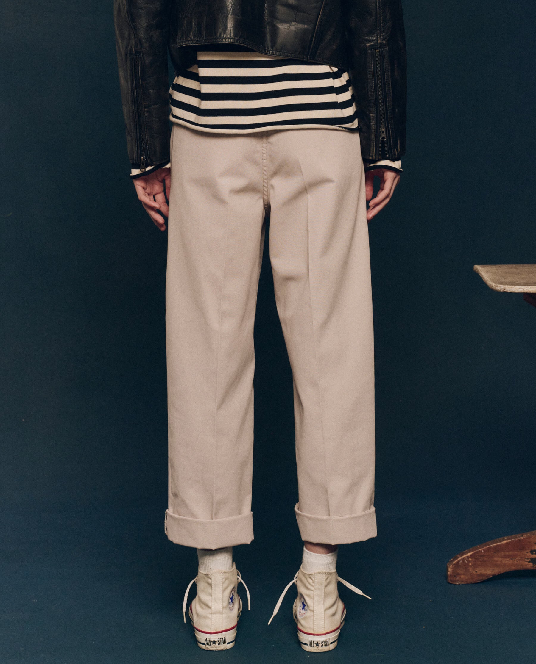 The Chino Pant. -- Sand BOTTOMS THE GREAT. FALL 24 COLLECTORS