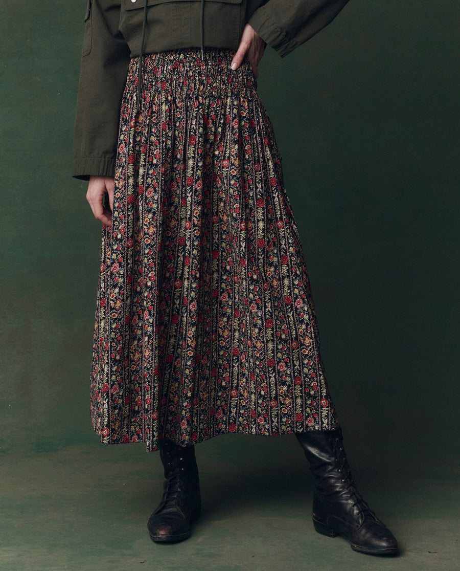 The Canary Skirt. -- Garland Print