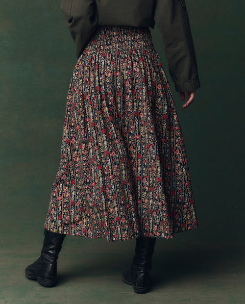 The Canary Skirt. -- Garland Print