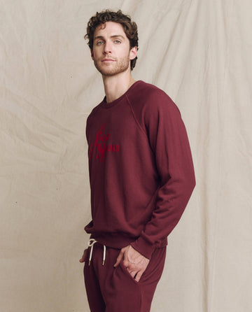 The Men s College Sweatshirt. Graphic Mulled Wine with Feliz Navida The Great