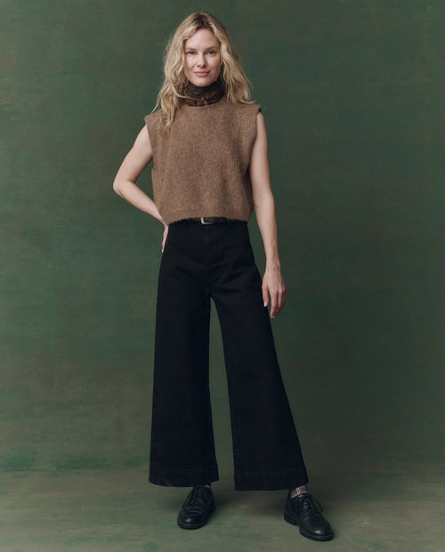 The Brushed Melange Sweater. -- Doe