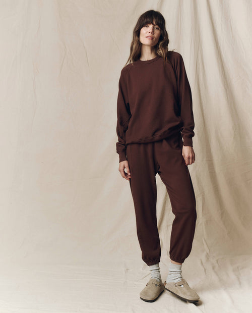 The Stadium Sweatpant. Solid -- Driftwood
