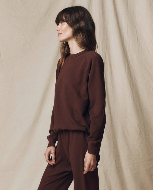The College Sweatshirt. Solid -- Driftwood