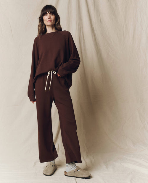 The Lap Sweatpant. Solid -- Driftwood