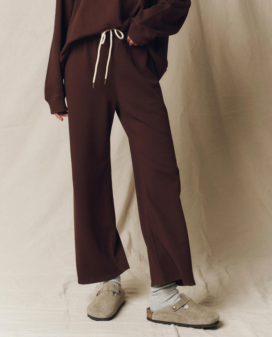 The Lap Sweatpant. Solid -- Driftwood