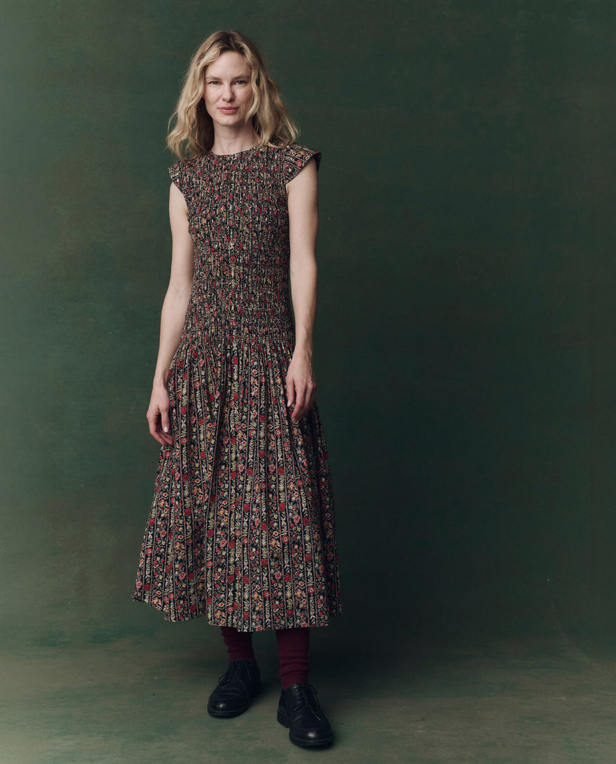 The Paramour Dress. -- Garland Print