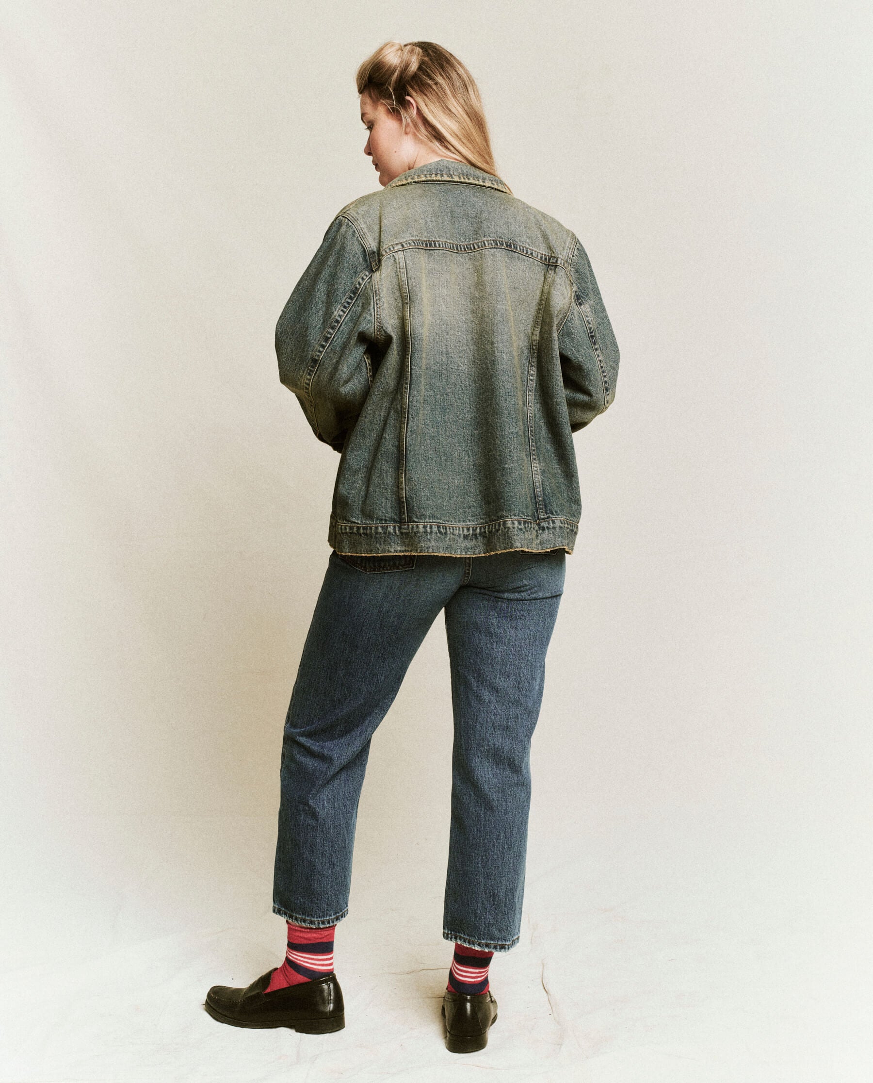 The Slouchy Jean Jacket. -- Cargo Wash