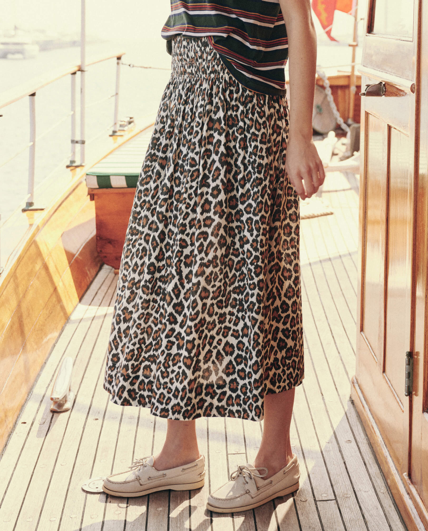 The Viola Skirt. -- Heritage Leopard SKIRTS THE GREAT. SU24