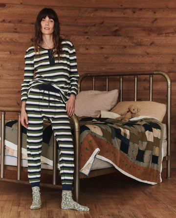 The Long John. Winter Pine Stripe The Great