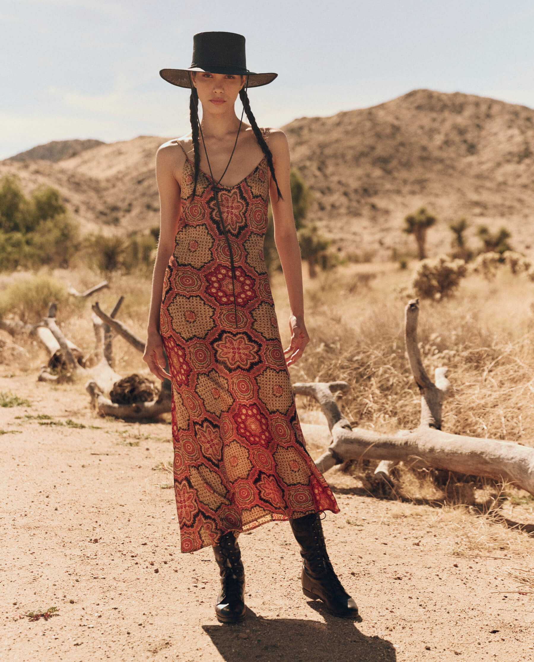 The Savannah Dress. -- Patchwork Print DRESSES THE GREAT. PF24