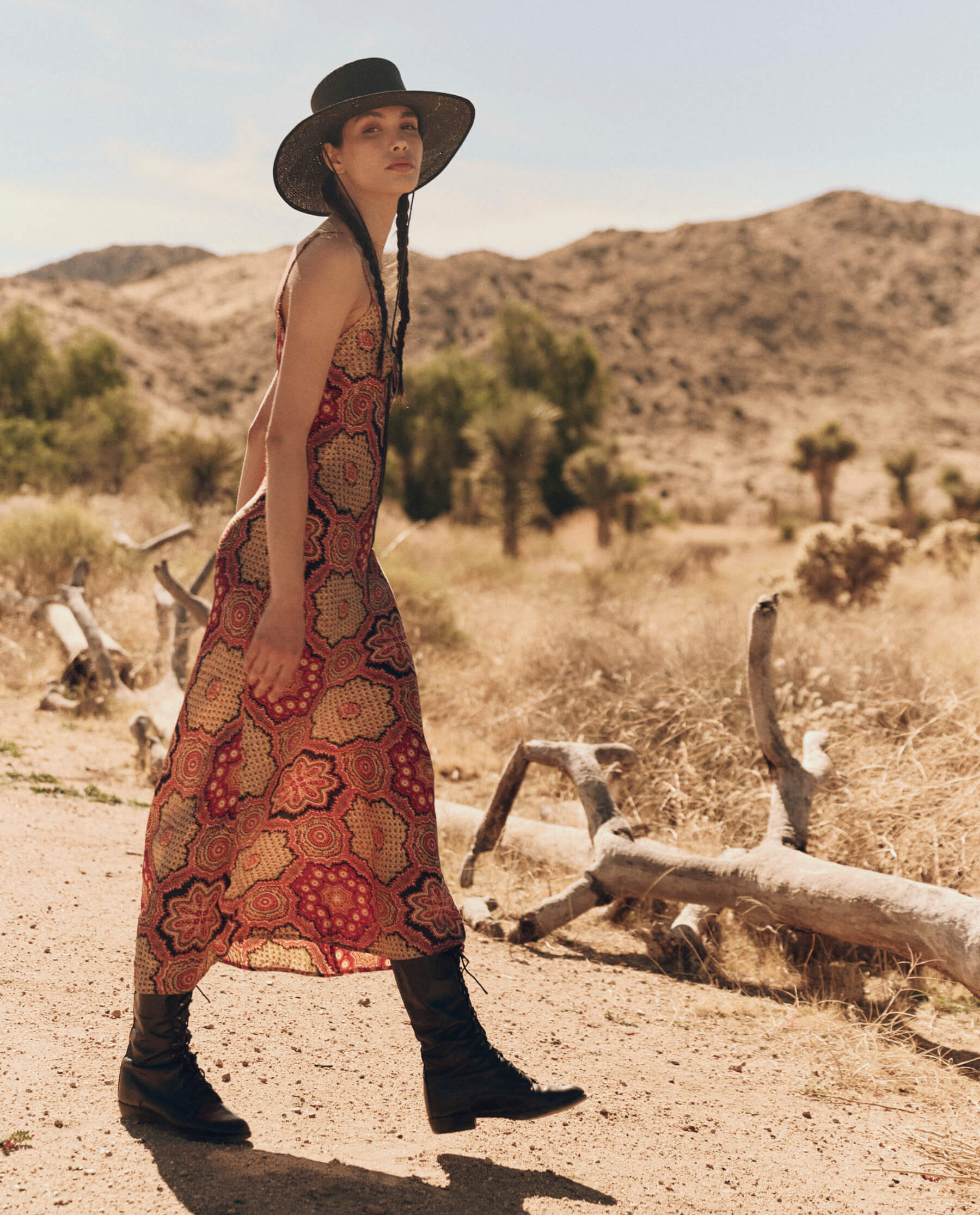 The Savannah Dress. -- Patchwork Print DRESSES THE GREAT. PF24