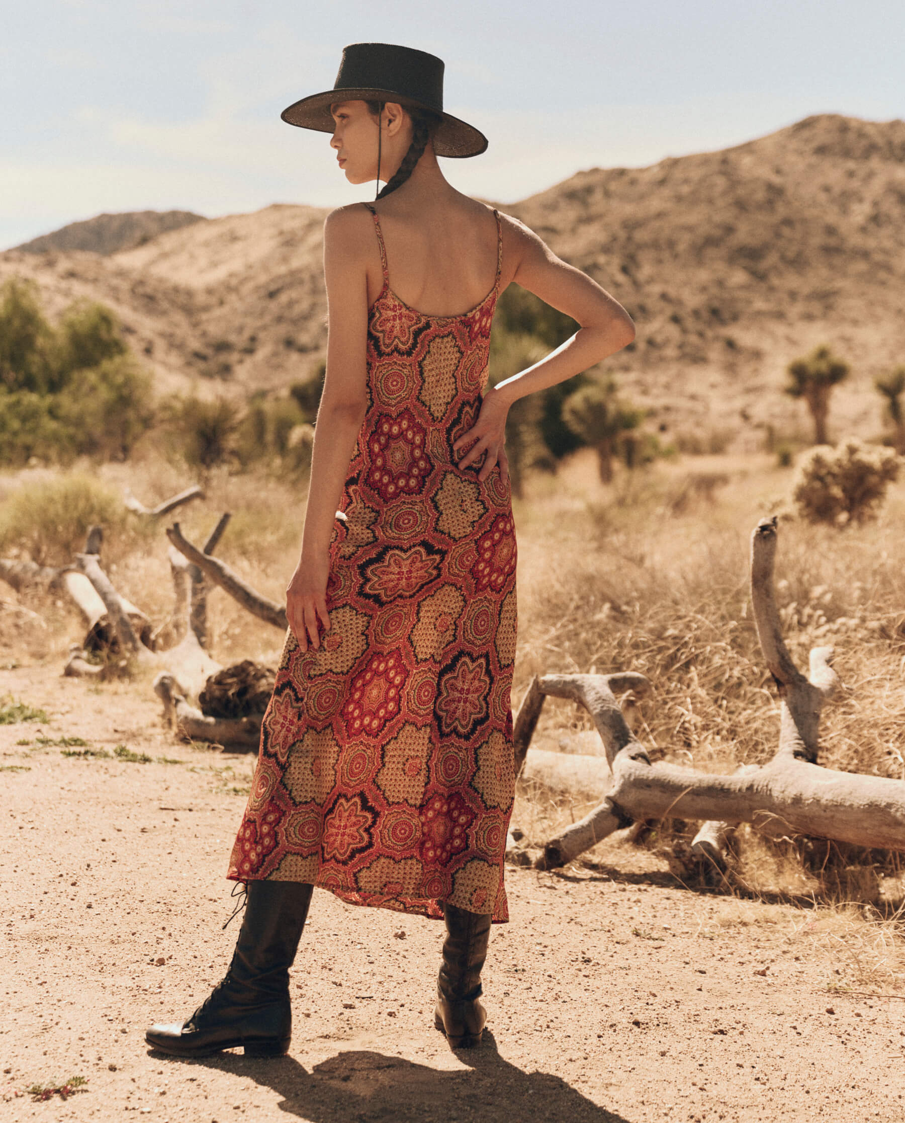 The Savannah Dress. -- Patchwork Print DRESSES THE GREAT. PF24