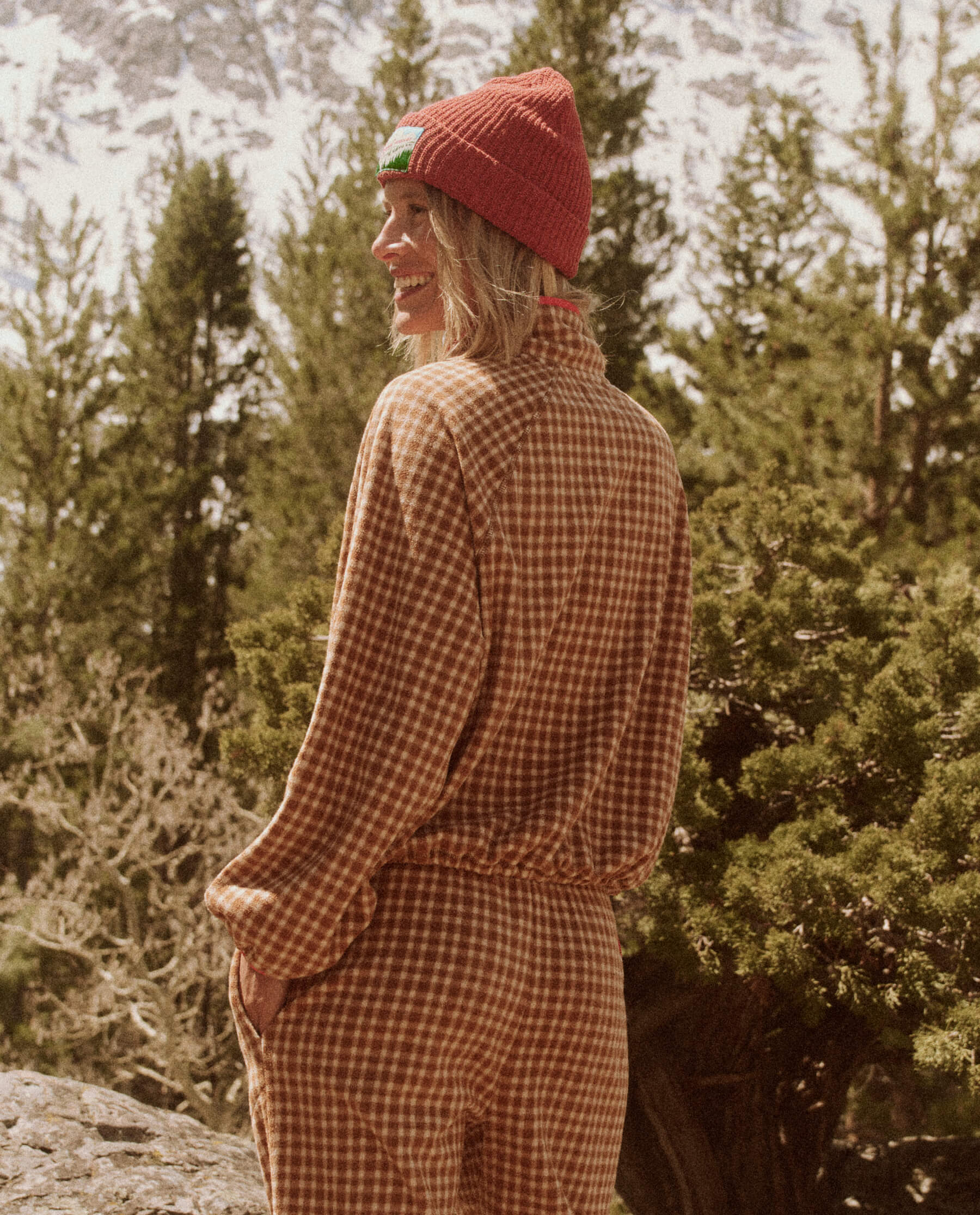 The Excursion Pullover. -- Acorn Switchback Plaid