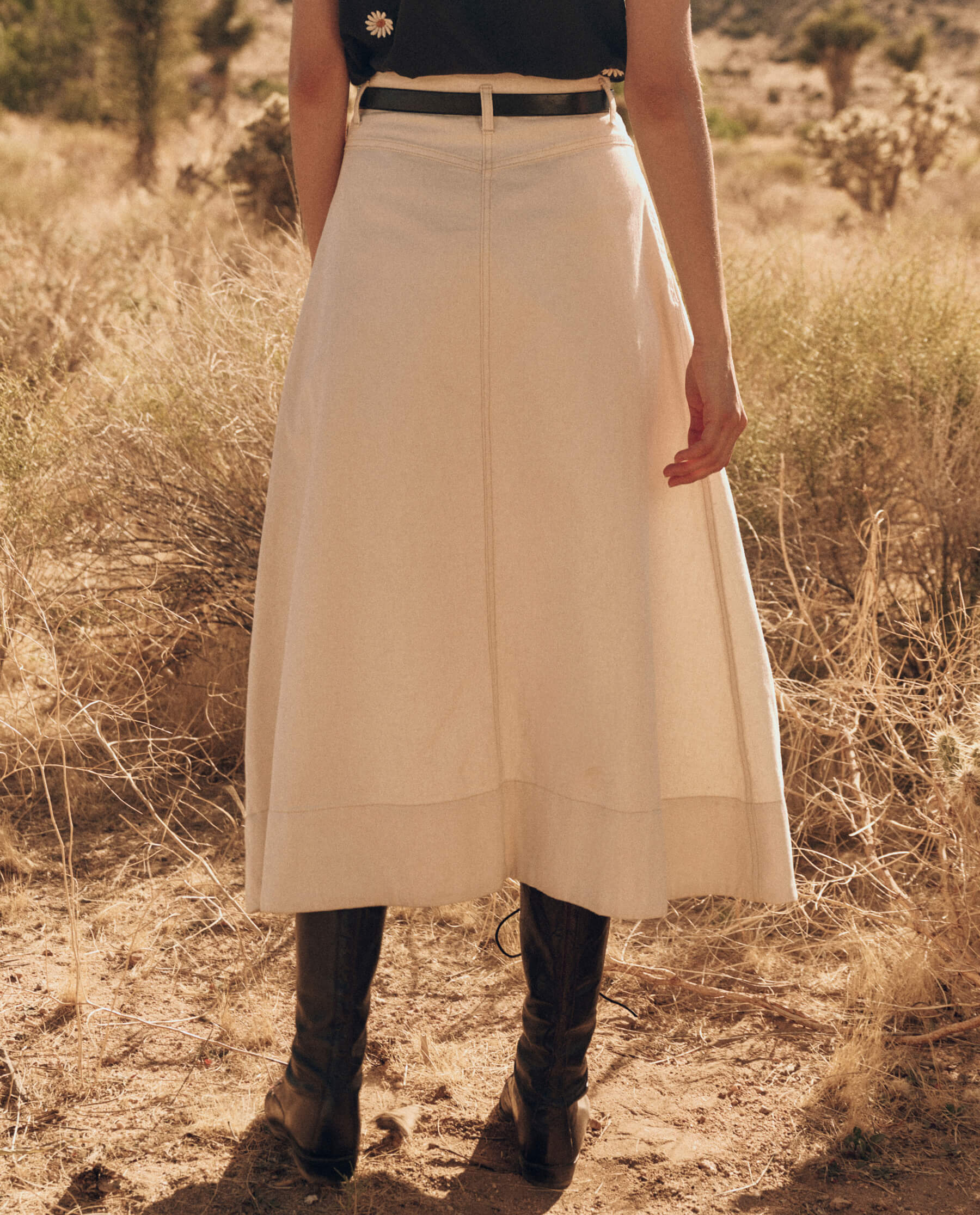 The Field Skirt. -- Natural Hemp SKIRTS THE GREAT. PF24