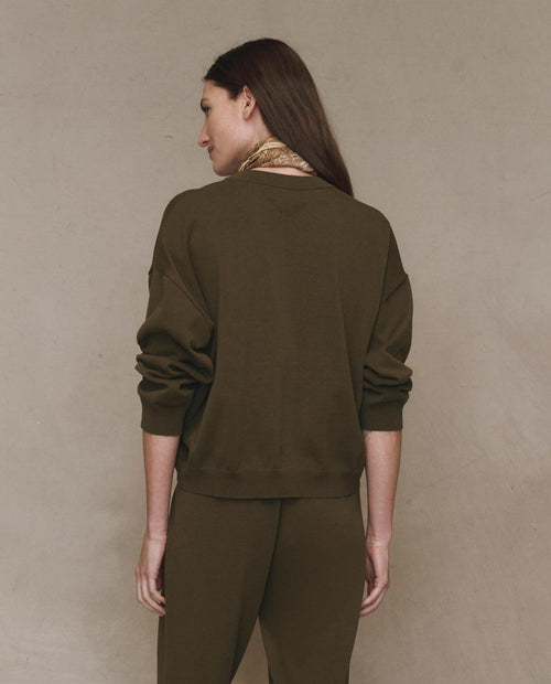 The Henley Sweater. -- Army