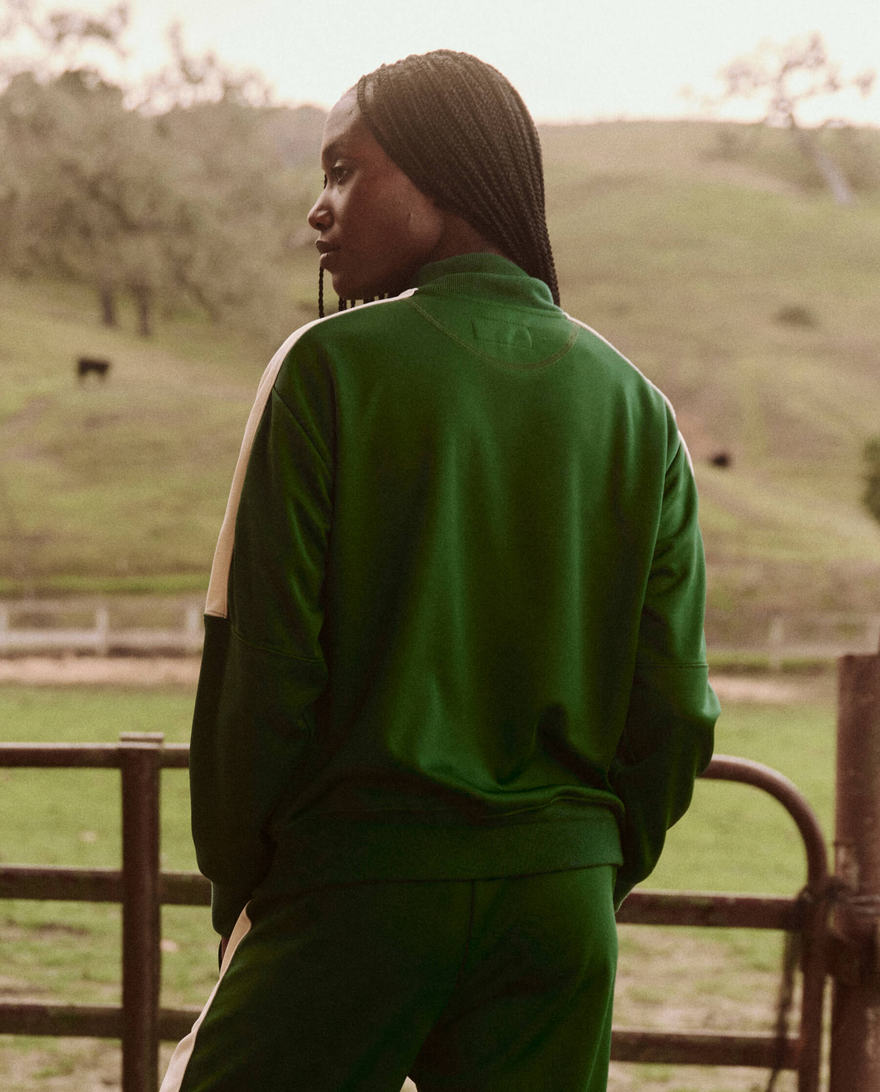 The Track Jacket. -- Clover JACKET THE GREAT. FALL 24 D2