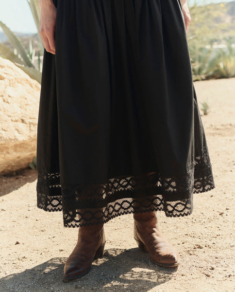 The Structured Victorian Skirt. -- Black – The Great.