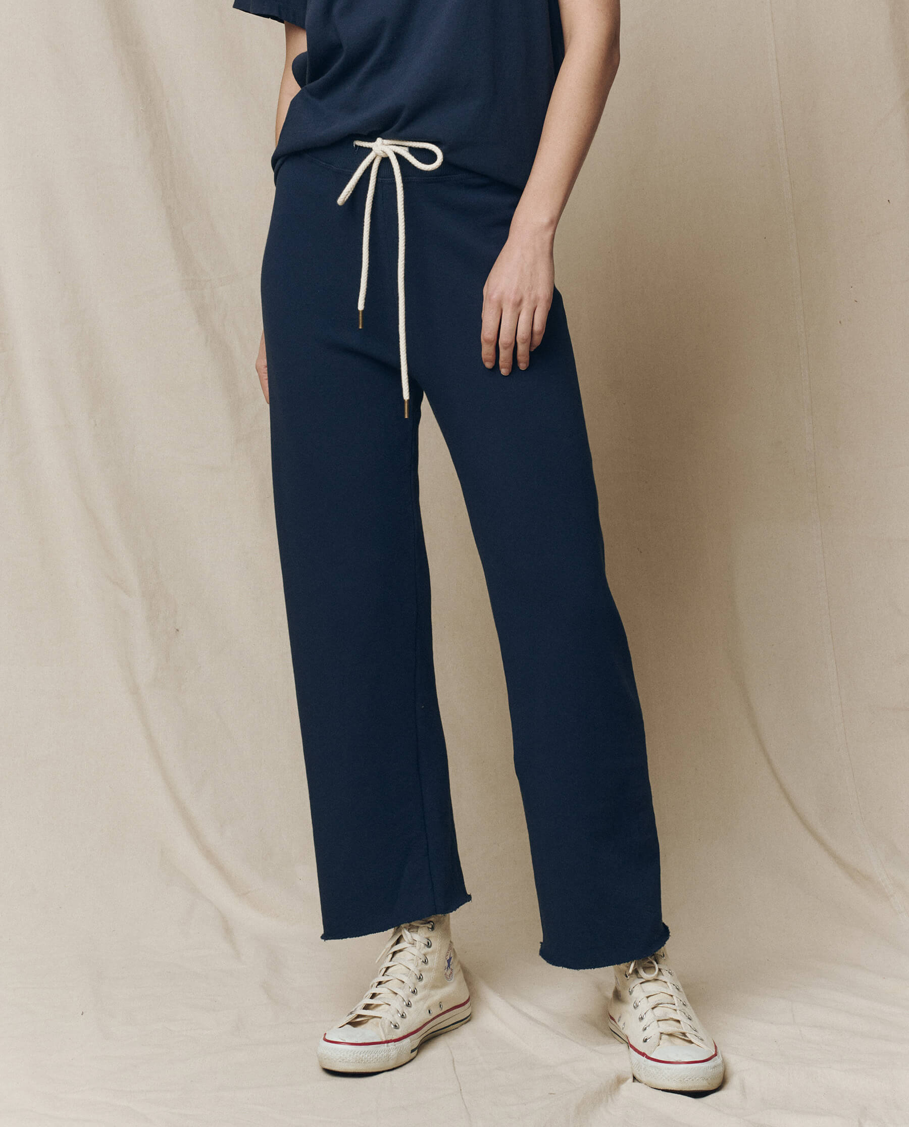 Luxe-Cotton Sarouel Cropped Pants – PRY
