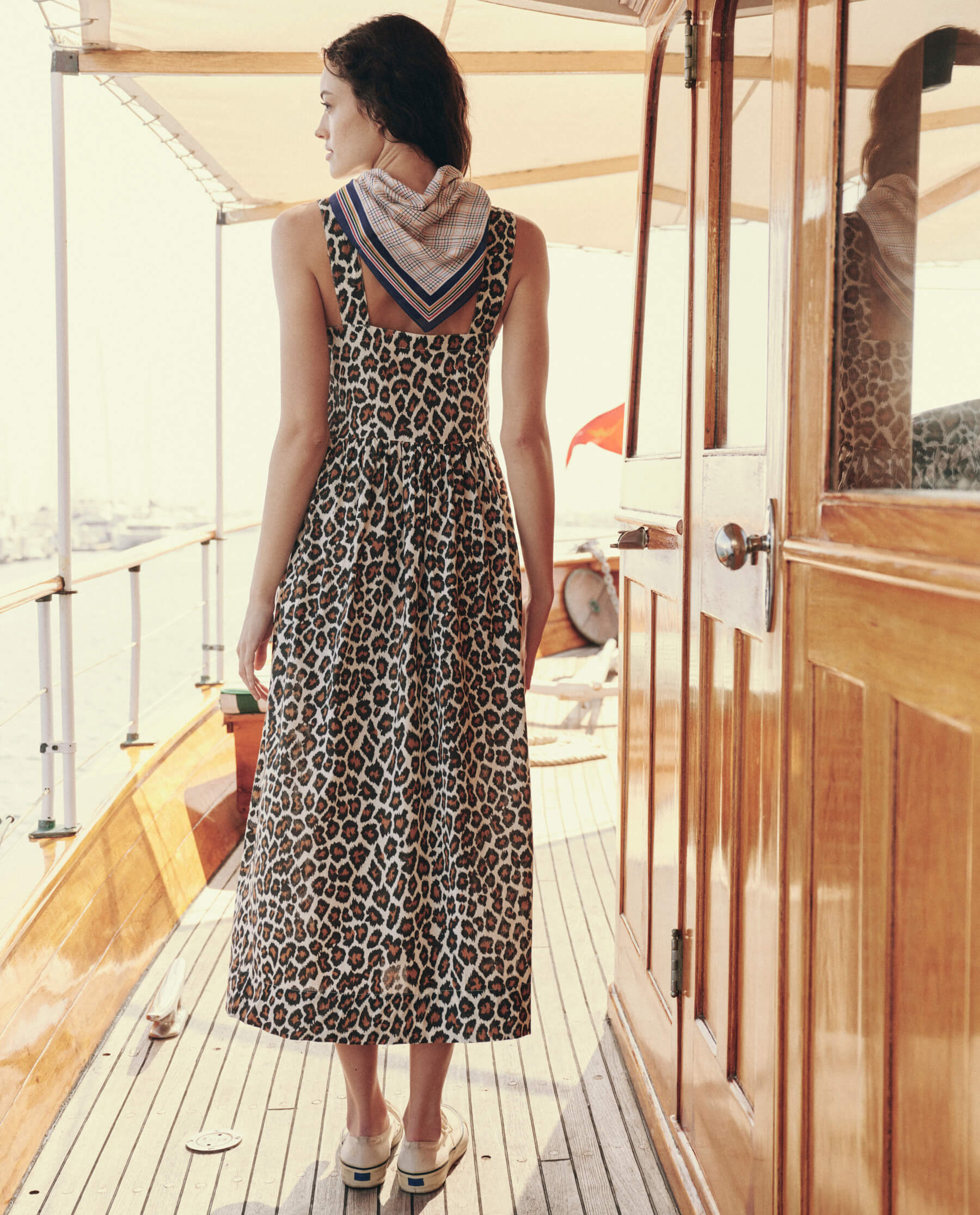 The Sunbird Dress. -- Heritage Leopard