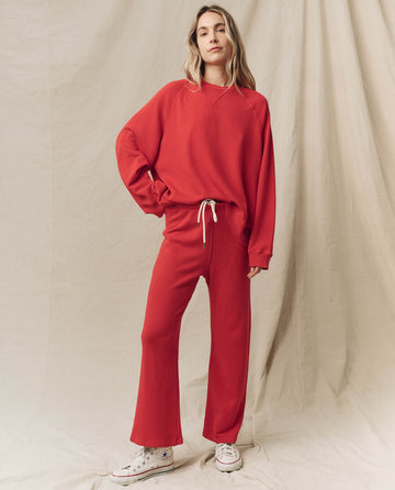 The Slouch Sweatshirt. Solid -- Campfire SWEATSHIRTS THE GREAT. FALL 24 KNITS