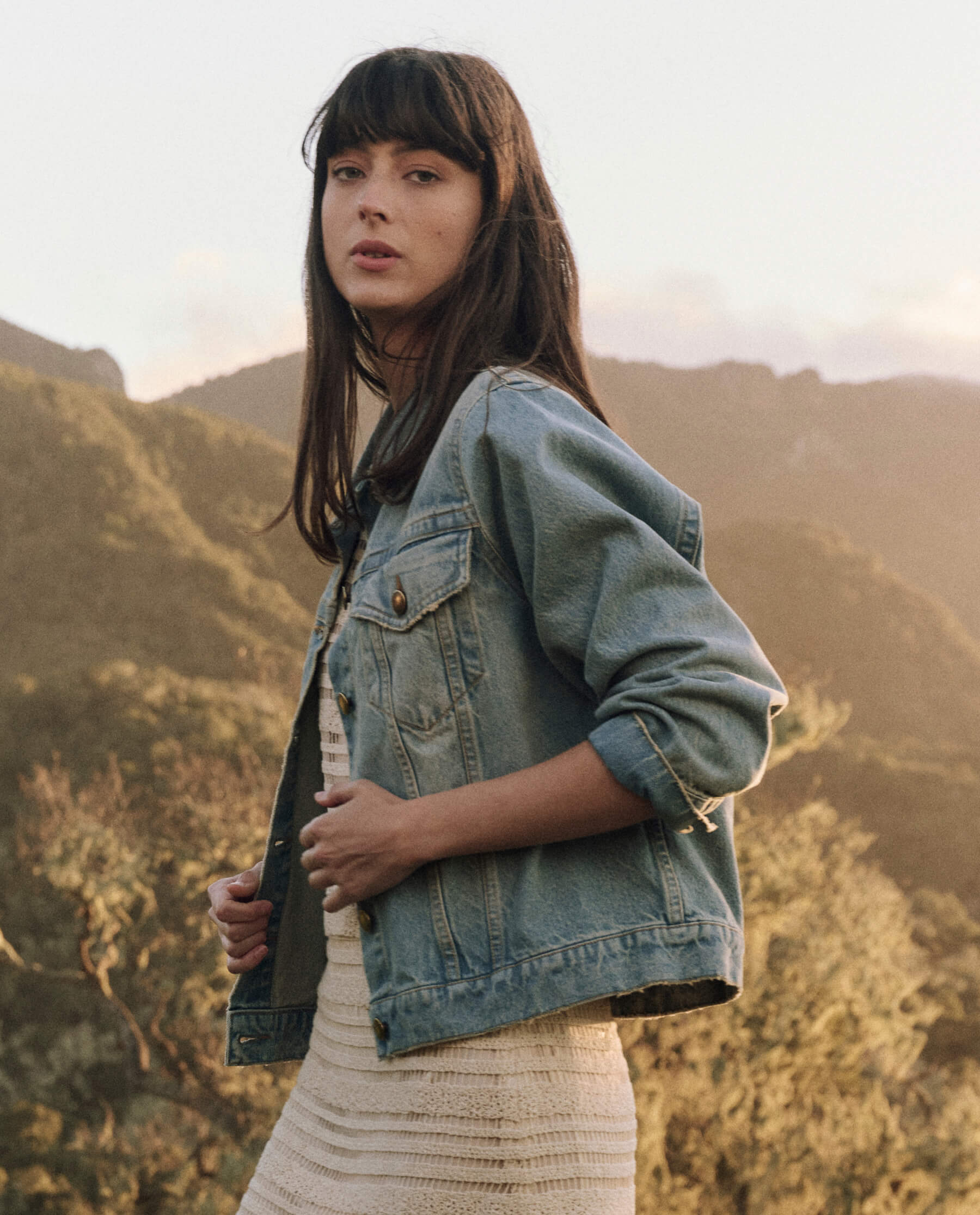 The Slouchy Jean Jacket. -- Great Plains Wash JACKET THE GREAT. FALL 24 COLLECTORS