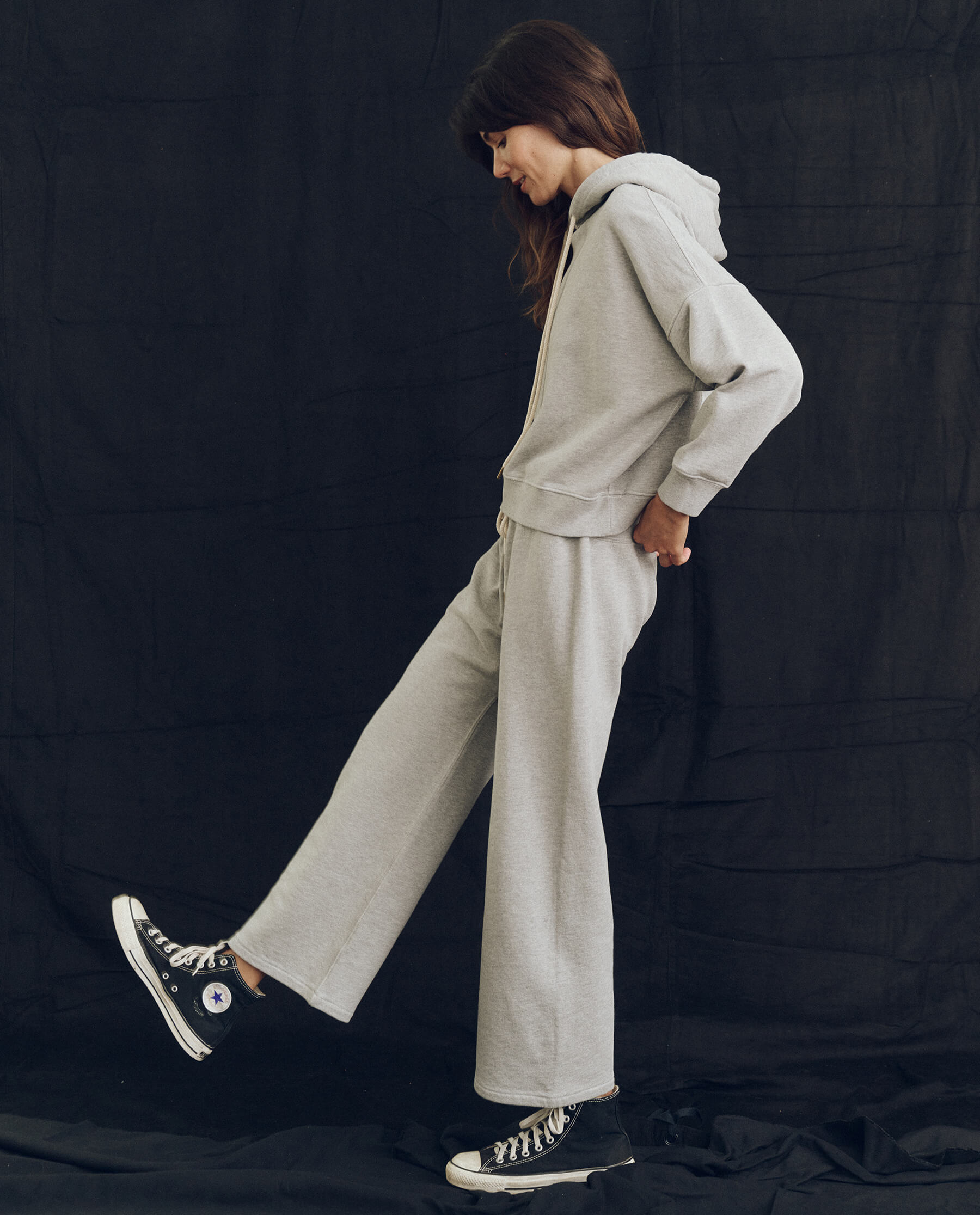 The Relay Sweatpant. Solid -- Lofty Heather Grey