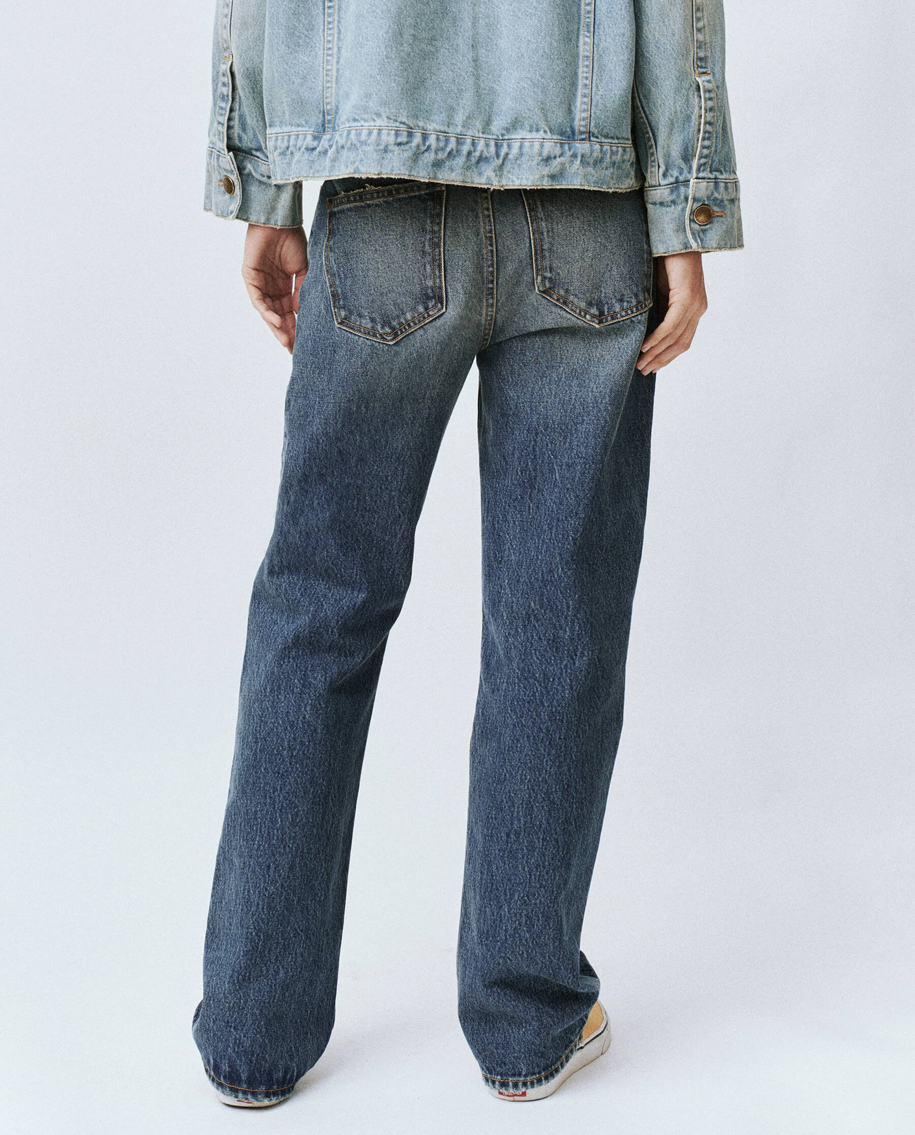 The Wayne Jean (30" Inseam). -- Montana Wash DENIM BOTTOMS THE GREAT. FALL 24 COLLECTORS