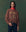 The Teammate Sweatshirt. Embroidered -- Umber with Horse Embroidery