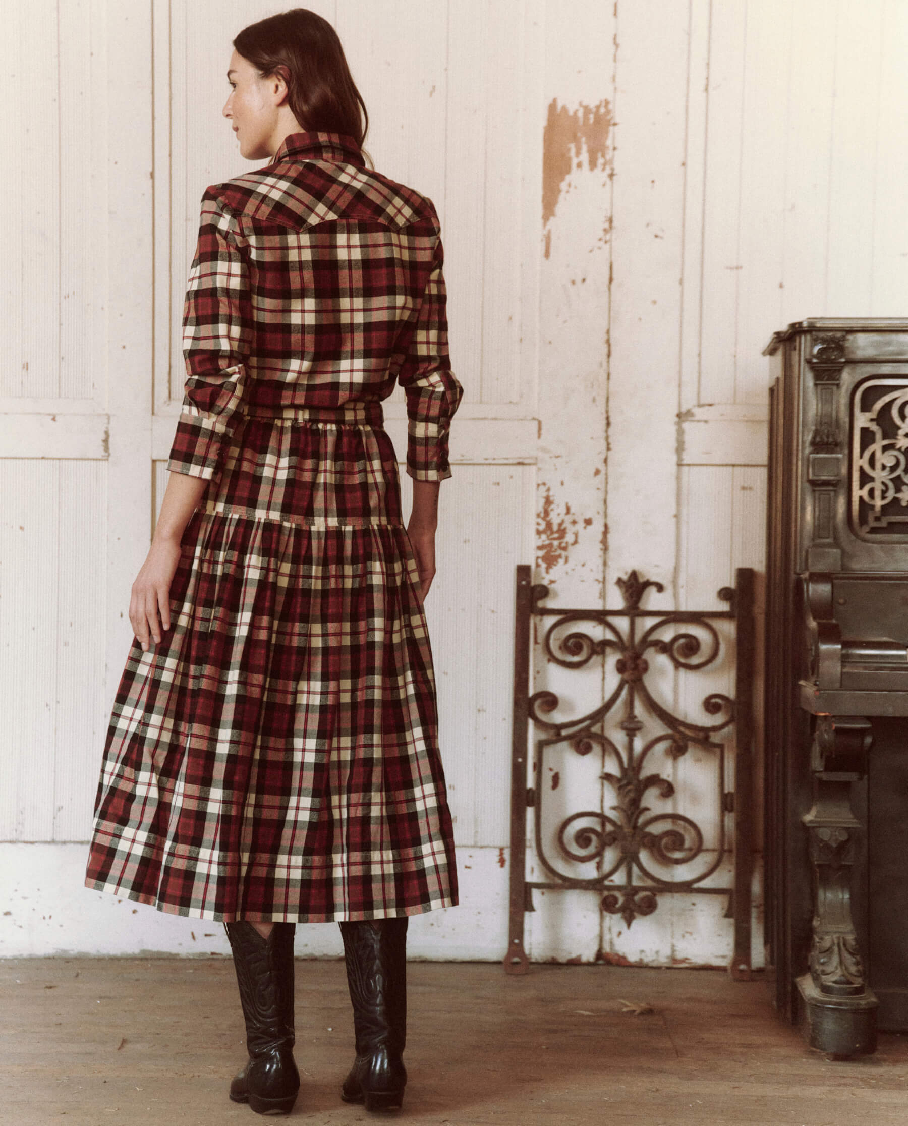 The Highland Skirt. -- Mill Plaid