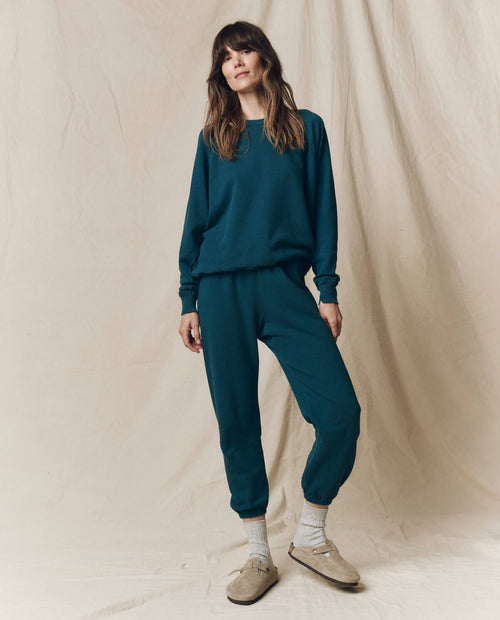 The Stadium Sweatpant. Solid -- Dark Slate