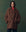 The Plush Car Coat. -- Chocolate