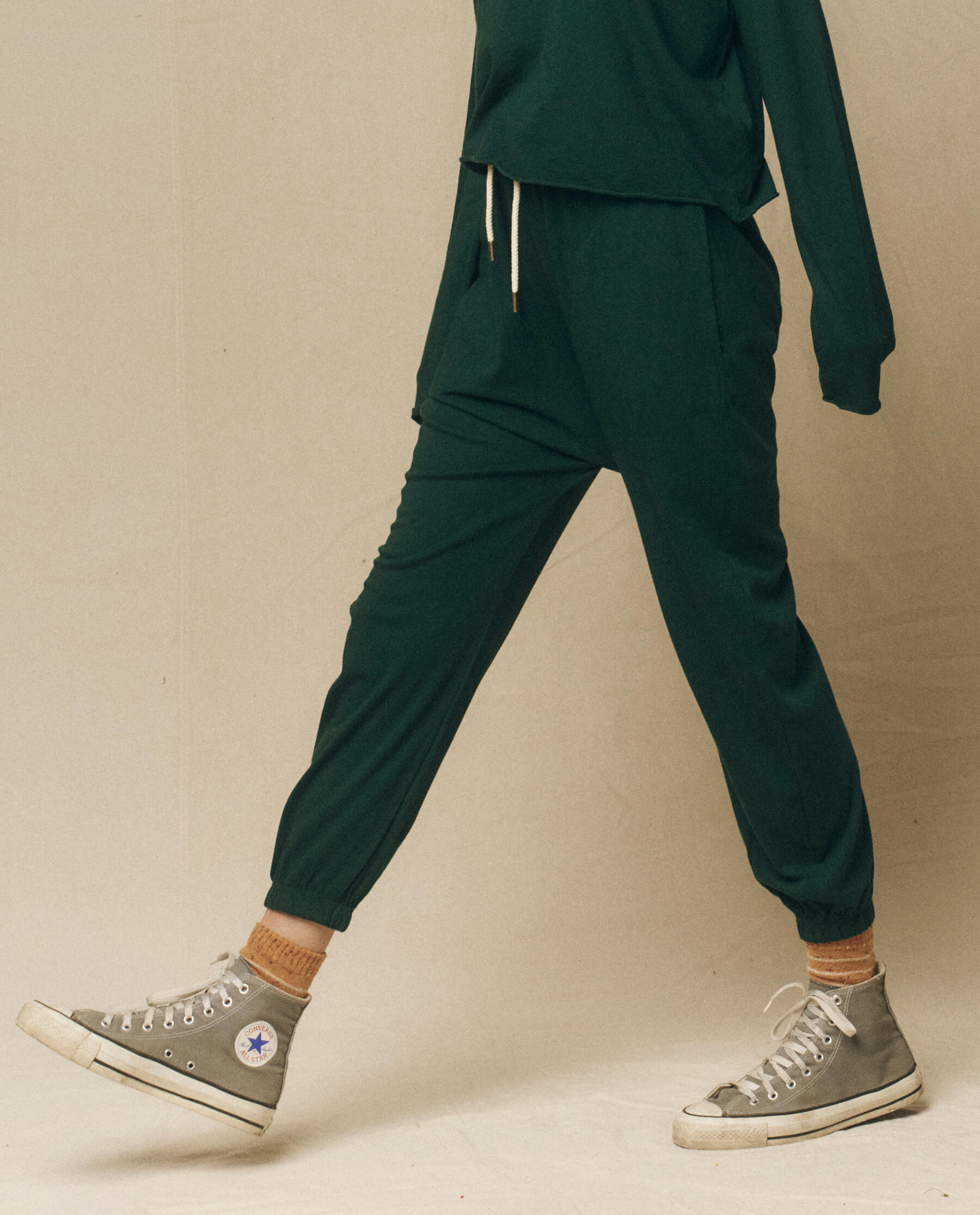 The Jersey Jogger Pant. -- Green Grove