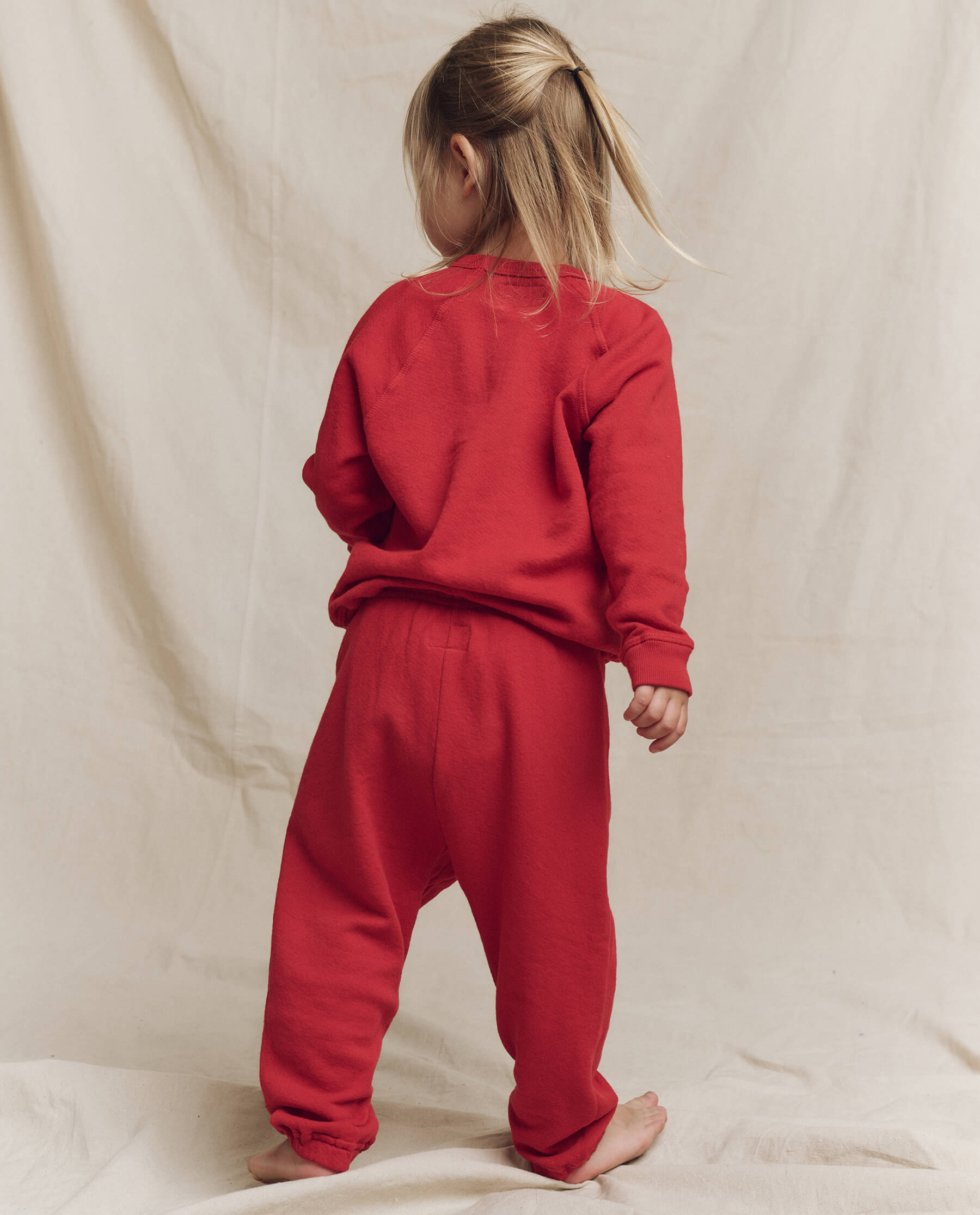 The Little Stadium Sweatpant. Solid -- Campfire SWEATPANTS THE GREAT. FALL 24 LITTLE