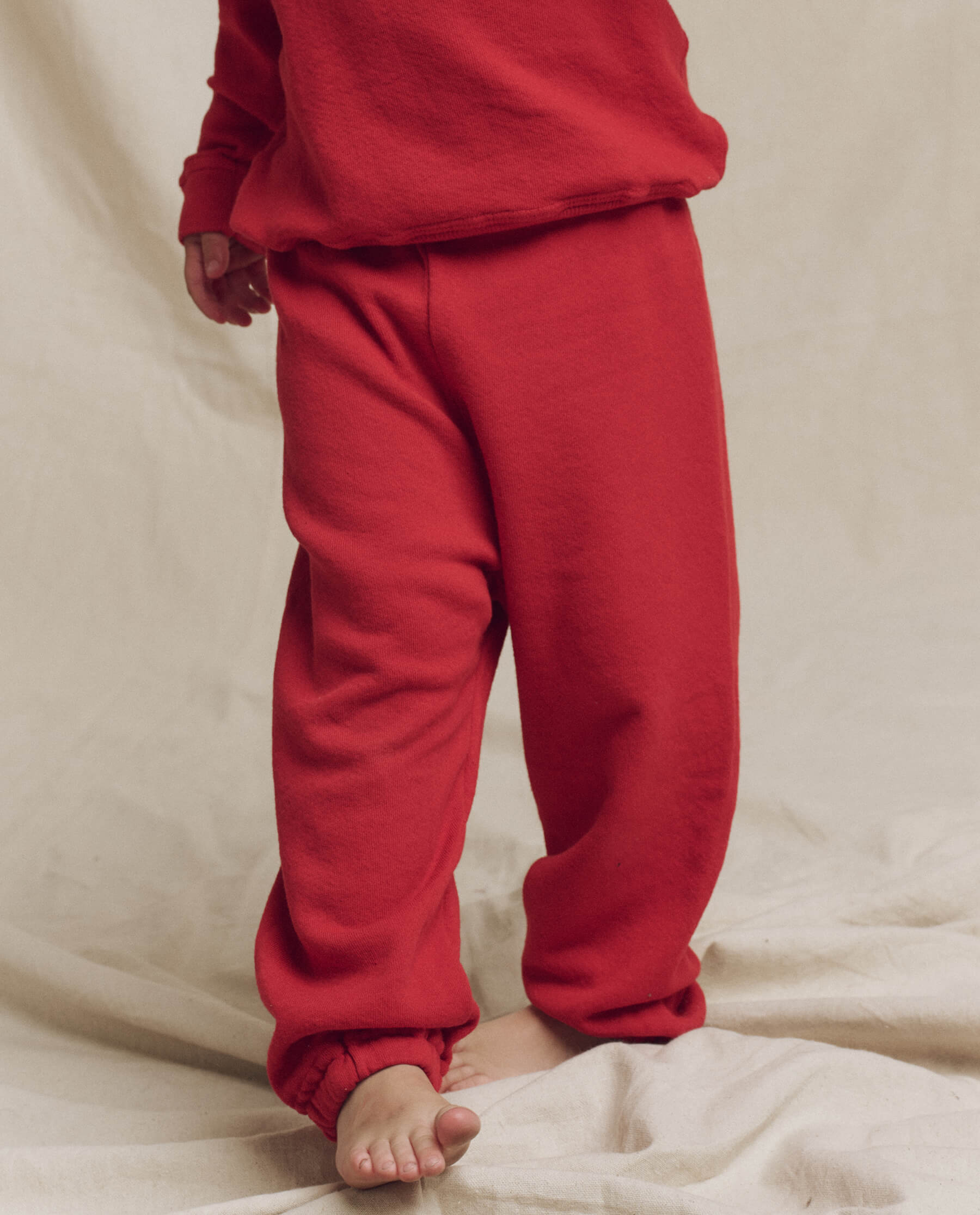 The Little Stadium Sweatpant. Solid -- Campfire SWEATPANTS THE GREAT. FALL 24 LITTLE