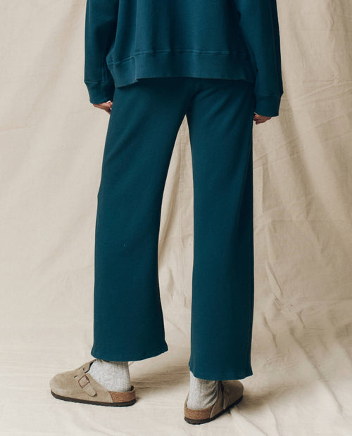 The Lap Sweatpant. Solid -- Dark Slate