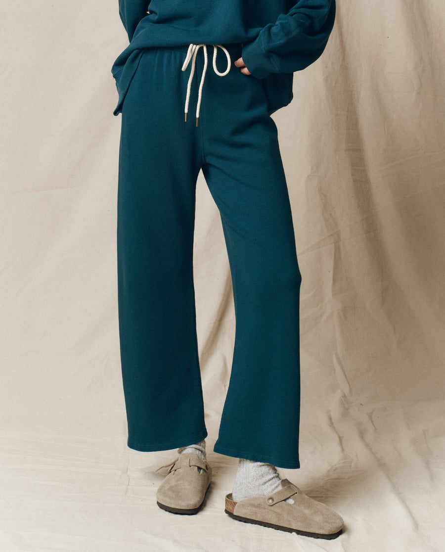 The Lap Sweatpant. Solid -- Dark Slate