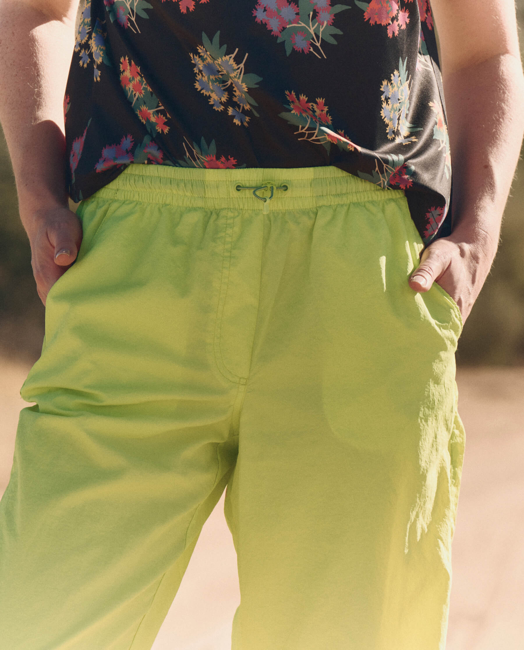 The Trailhead Pant. -- Citron BOTTOMS THE GREAT. SP24 TGO