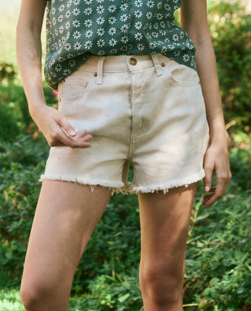 The Clark Short. -- Washed White SHORTS THE GREAT. SU23