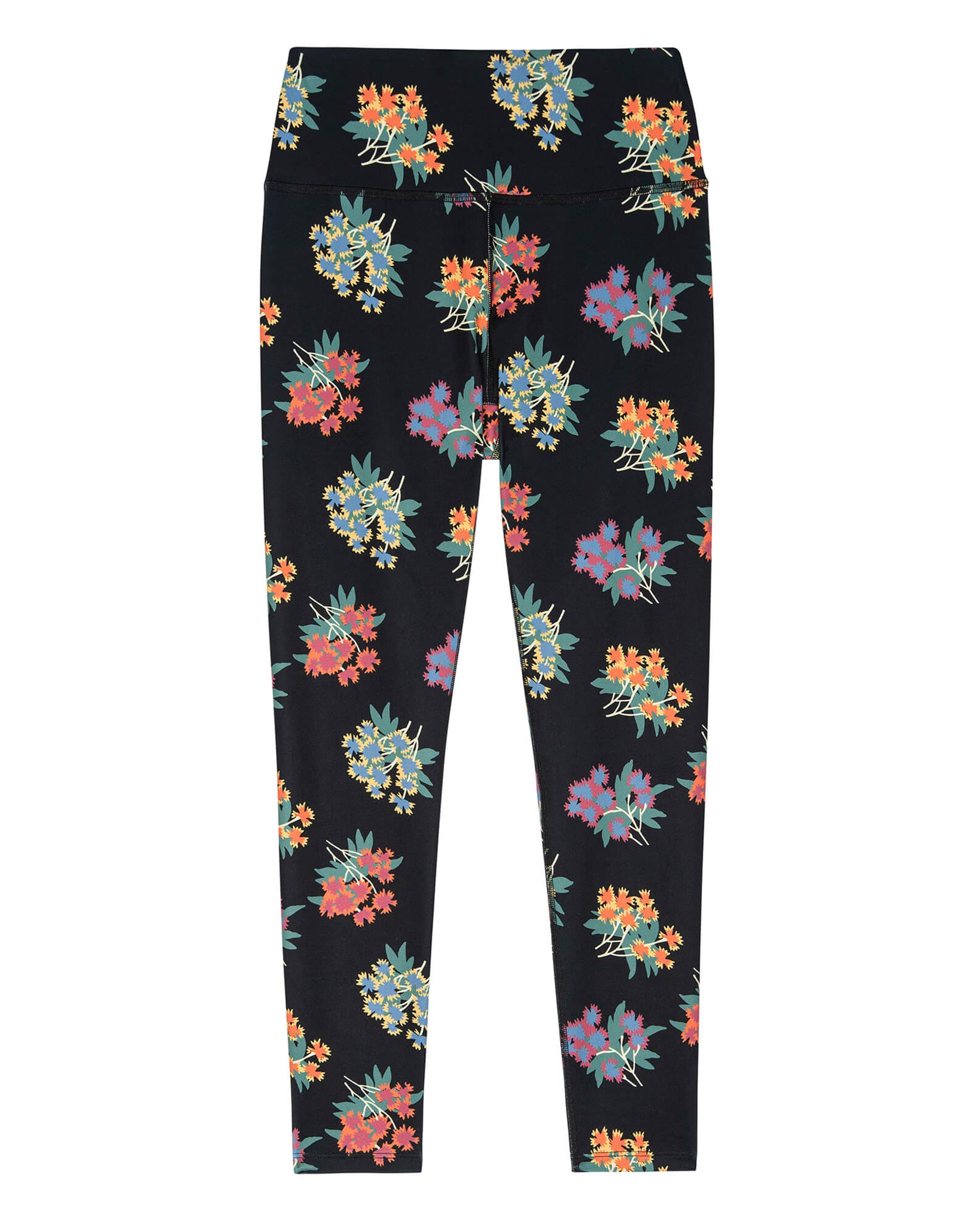 The Journey Legging. -- Black Palisade Floral BOTTOMS THE GREAT. SP24 TGO