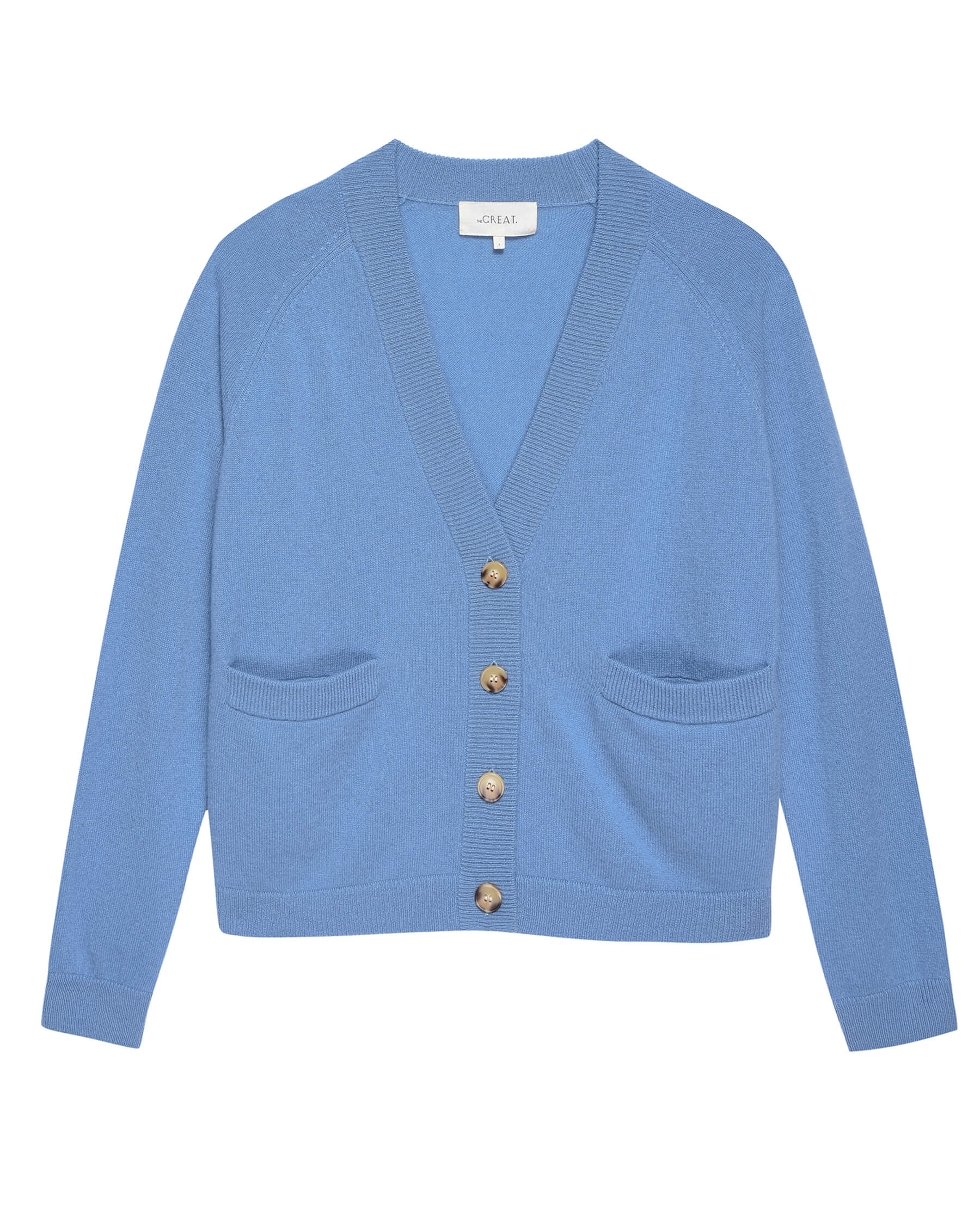 The Varsity Cardigan. -- Icicle SWEATERS THE GREAT. HOL 23 CASHMERE SALE