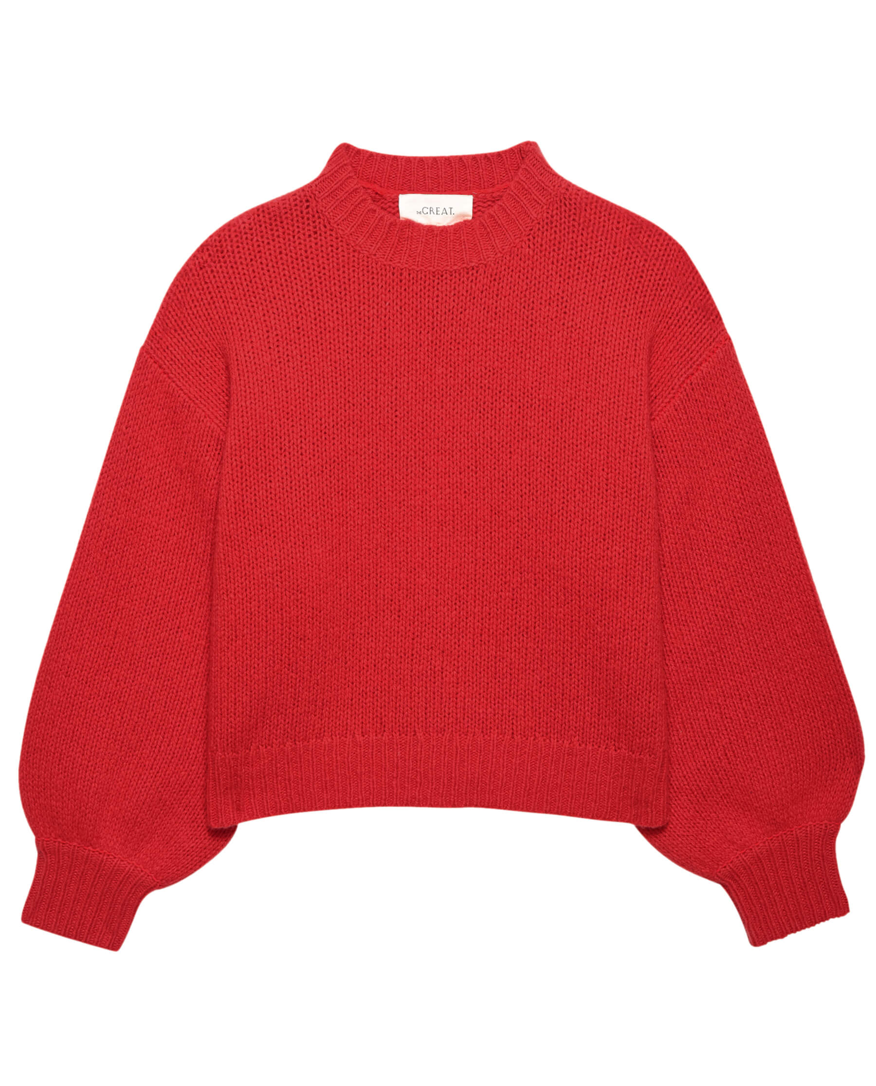 The Bubble Pullover. -- Persimmon SWEATERS THE GREAT. PS24 SALE