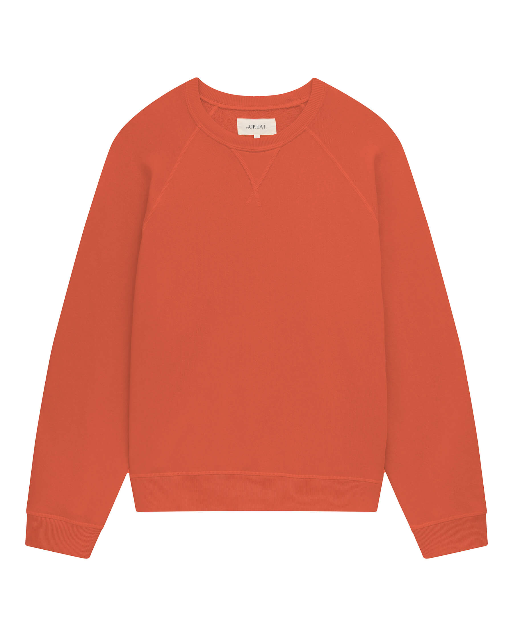 The Slouch Sweatshirt. Solid -- Heirloom Tomato