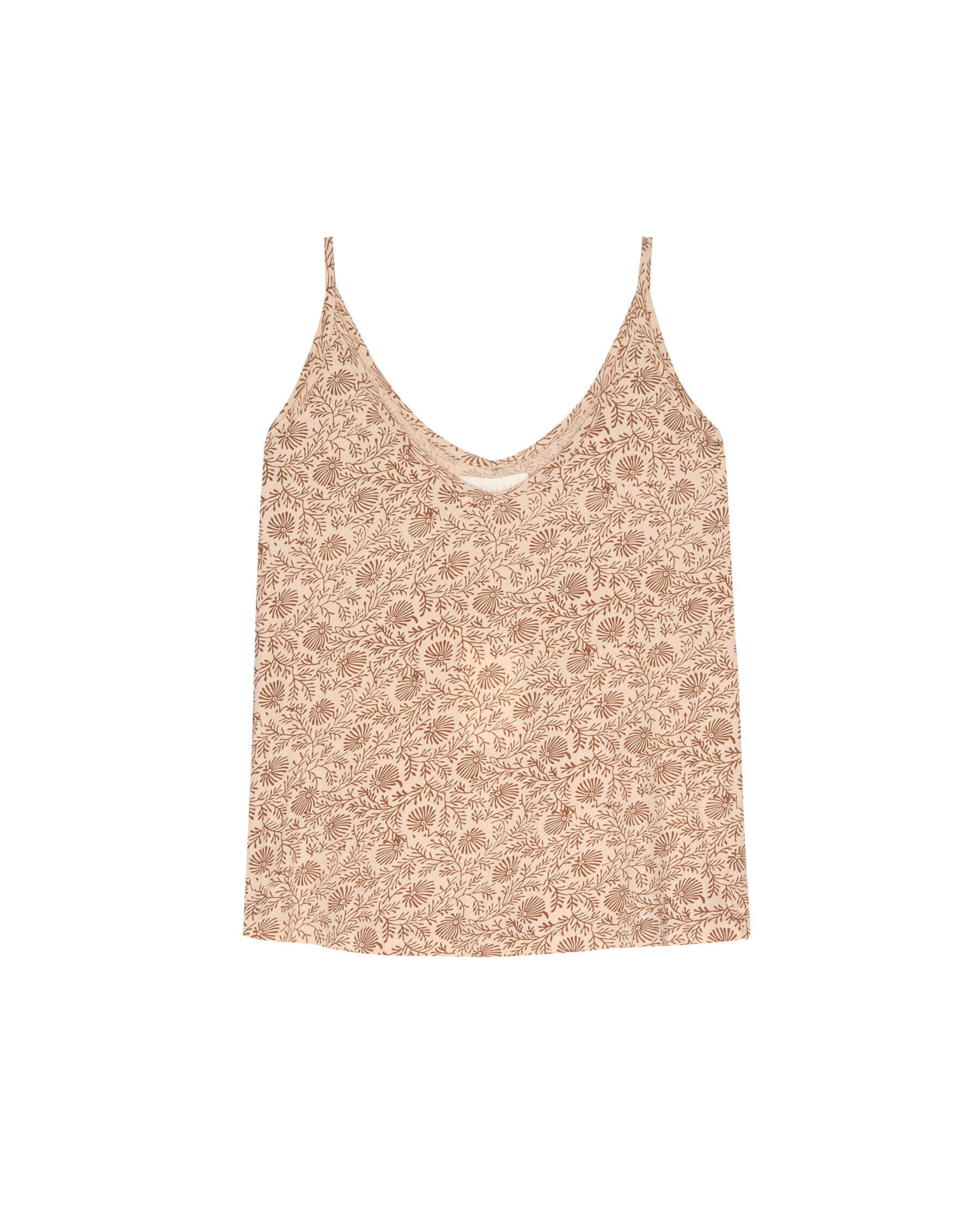 The Sleep Cami Tank. -- Pink Clay Feather Grass