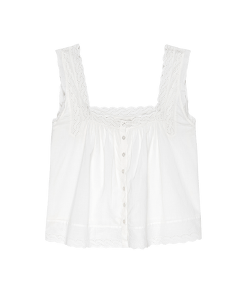 The Eyelet Tank. -- True White – The Great. The Eyelet Tank. -- True White – The Great.