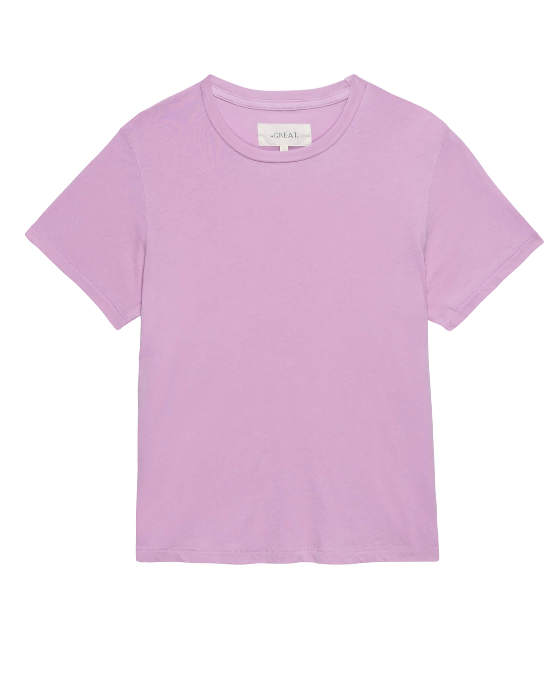The Little Tee. -- Lilac Blossom TEES THE GREAT. SP24 KNITS
