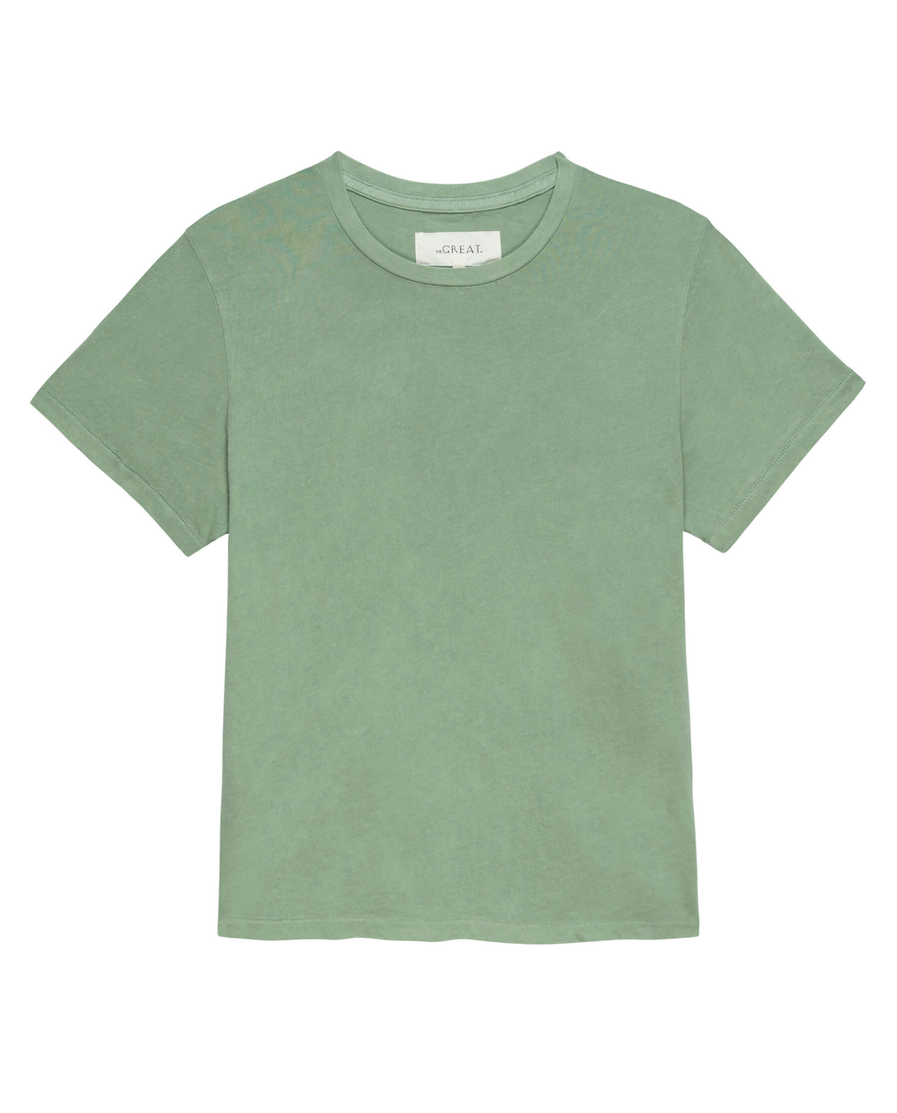 The Little Tee. Solid -- Pistachio