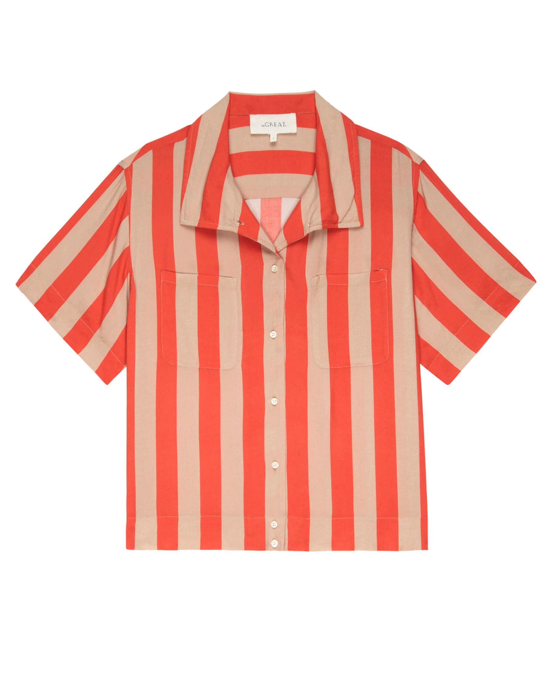 The Bowling Shirt. -- Sunset Stripe SHIRTS THE GREAT. SU24